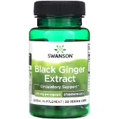 Swanson Health , Zwarte Gember Extract, 100 mg, 30 Veggie Caps
