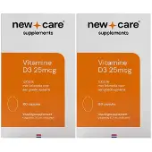 New care 2x Vitamine D3 25mcg 180 capsules