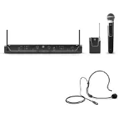 LD Systems U306 HBH 2 draadloze combinatieset (655 - 679 MHz)