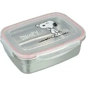 Undercover lunchbox Snoopy roestvrij staal met kunststof deksel.
