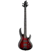 Esp Ltd B-204DX Red Burst elektrische basgitaar