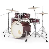 Pearl Export 20 Fusion Drum Kit Satin Scarlet