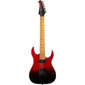 Spira Guitars S-457 TRD Flame Maple Gloss Trans Red