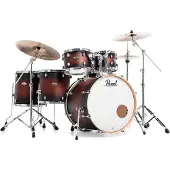 Pearl Decade Maple 22 6pc Drum Kit w/Hardware Satin Brown Burst