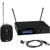 Shure SLXD14+E/85M-G65 draadloos bodypack-systeem met WL185m (470-606 MHz)
