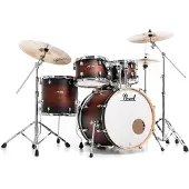 Pearl DMP905/C260 Decade Maple Satin Brown Burst 5-delig drumstel