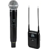 Shure SLXD25+/58-K55 draagbaar draadloos systeem met SM58 (606-694 MHz)