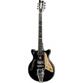 Duesenberg Alliance Joe Walsh Black semi-akoestische gitaar met koffer