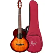 Flight Royal Series Navigator EQ-A Baritone elektrisch-akoestische ukelele met gigbag