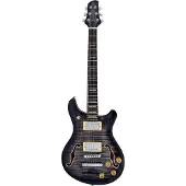 Sire Larry Carlton Q7 Hollow Transparent Black semi-akoestische gitaar