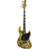 Sire Marcus Miller V7 New Gen 4-String Yellow Swirl elektrische basgitaar
