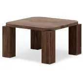 New Works Atlas Salontafel 60x60 Fumed Oak