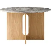 Audo Copenhagen Androgyne eettafel Grey galaxy-onbehandeld eikenhout