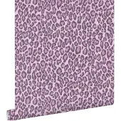 ESTAhome behang panterprint lila paars - 53 cm x 10.05 m - 131403