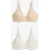 Bonprix Beugel bh met mesh (set van 2) maat 105