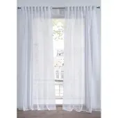 Bonprix Gordijn met fijne structuur in extra lange en brede maten (1 stuk) maat h/b: 245/280 cm