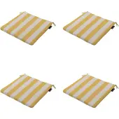 Madison zitkussen amora - 40x40x4,5cm set van 4