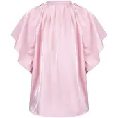 NUKUS Dames Tops & T-shirts Taylor Top Shiny - Lichtroze - Maat M