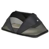 Deryan Cutey Campingbedje - Baby Tentje met Matras - Reisbedje - Zwart