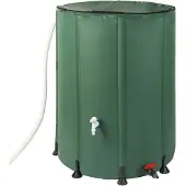 OEM Opvouwbare regenwateropslag van 80 cm, 500 liter, donkergroen, PVC