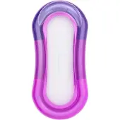 Markenlos Opblaasbaar roze luchtbed, 160 cm