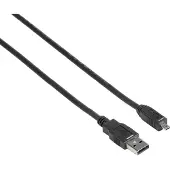 Hama Usb 2.0 Kabel Usb-a Naar Mini B (8 Pin) 1,8m