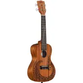 Kala , 4-Snarige Ukulele, Rechts, Natuur, Concert (KA-Courage-C_W/Bag)