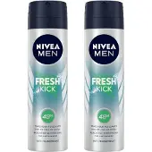 Nivea Men Fresh Kick Deo Spray - 2 x 150 ml