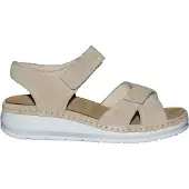 Durea 7432 wijdte H Sandalen | Maat 9 Dames Beige