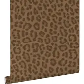 ESTAhome behang panterprint donkerbruin - 50 x 900 cm - 139969