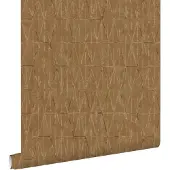 ESTAhome behang grafische lijnen okergeel - 50 x 900 cm - 131412
