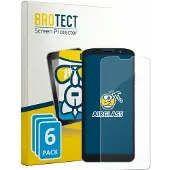 BROTECT Screenprotector 6 Stuks voor Unitech EA630 Beschermglas transparant