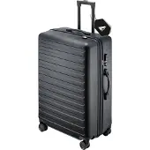 Nohrd Koffer 110L - 75x50x30 cm - Reiskoffer Groot met Spinner Wielen - Lichtgewicht - Trolley - Cijferslot - Zwart