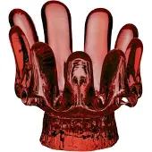 Kosta Boda Solros lantaarn 9,2 cm Rood