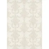 Erismann Vinylbehang 10287-02 - Versailles - Klassiek Wit - 53cm x 10.05m