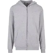 Urban Classics Sweatvest grijs gemêleerd