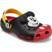 Crocs Open schoenen 'Mickey Mouse' donkergeel / knalrood / zwart / wit