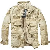 Brandit Tussenjas 'Giant' beige / sand / donkerbeige