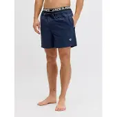 Jack & Jones Zwemshorts 'JPSTMaui' navy / zwart / wit