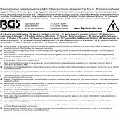 Bgs 4014 3/3: Inzetstuk voor werkplaatswagen: Schroevendraaierset, 23-delig.