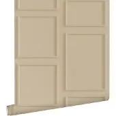 ESTAhome behang wandpanelen zand beige - 50 x 900 cm - 139928