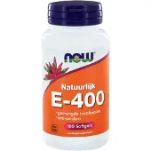 Now Vitamine E-400 gemengde tocoferolen (100 softgels)