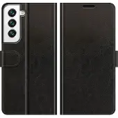 Mobigear Wallet Bookcase voor Samsung Galaxy S22 - Zwart