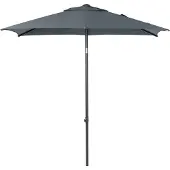 Intratuin Parasol Balcony Grijs 80+UV 212 X 151 Cm