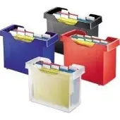 Leitz Plus Blauwe Hangmappenbak voor A4 Mappen