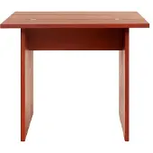 Design House Stockholm Flip Table Xs - - Eettafels & bartafels Eikenfineer Red - 2760-4000