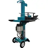 Könner&Sohnen KS 8THE V 55/40, Elektrische houtklover, 8 ton, 55 cm, 44 cm, 2,9 liter, Zwart, Turquoise
