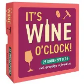 Zuidnederlandse Uitgeverij (ZNU) It's WINE o'clock! - 25 onderzetters