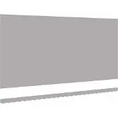 vidaXL Vervangingsdoek voor zonnescherm Lichtgrijs 580 x 345 cm
