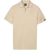 Baileys Polo heren poloshirt v-collar 2-tone oxf 615208/81